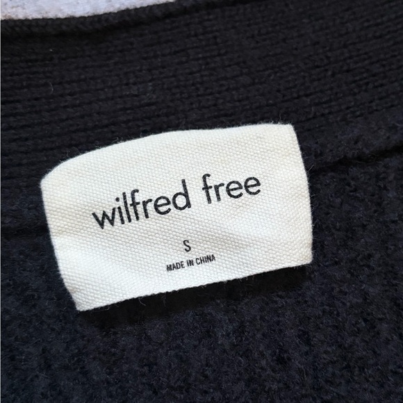 Wilfred Midnight Black Open Cardigan - Picture 3 of 5